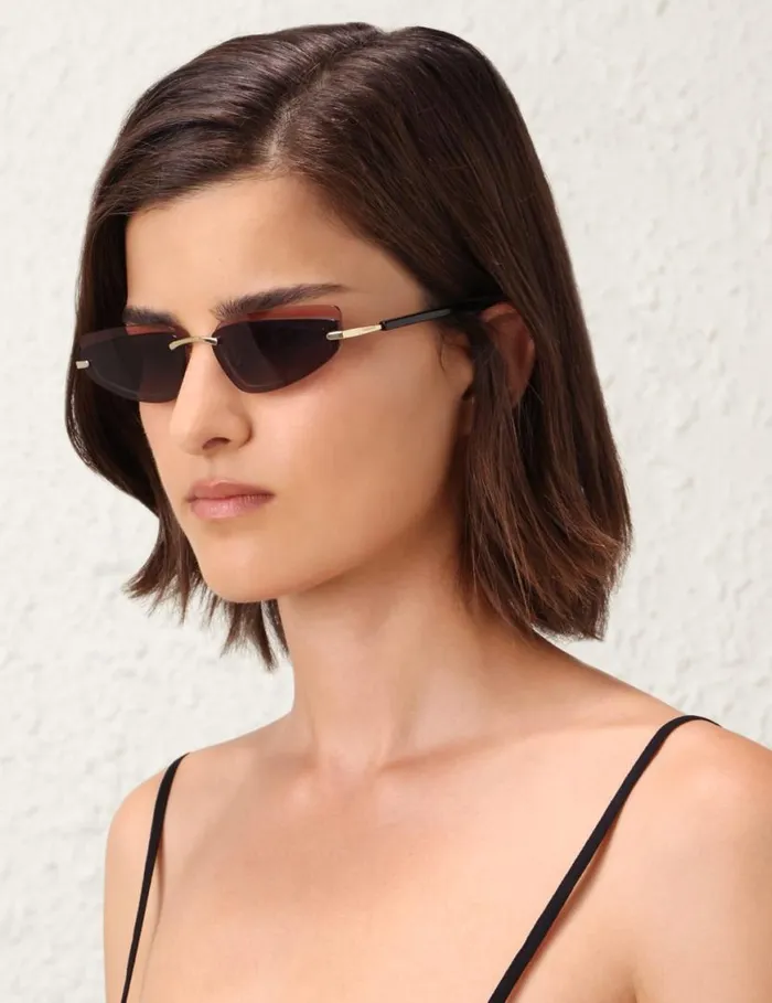Zimmermann Sunglasses Zimmermann Gleam Cat Eye Black 8211 Women