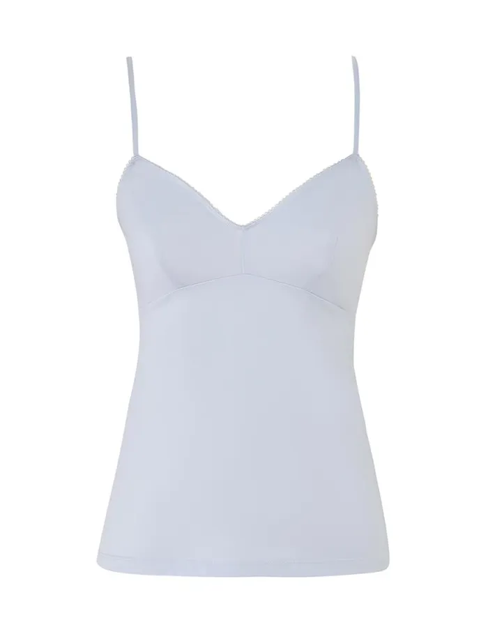 Zimmermann Tops Natura Blouse Lilac Blue 8211 Women