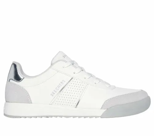 Zinger 20 8211 Retro Runwayz White Women SKECHERS Lace Up