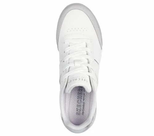 Zinger 20 8211 Retro Runwayz White Women SKECHERS Lace Up