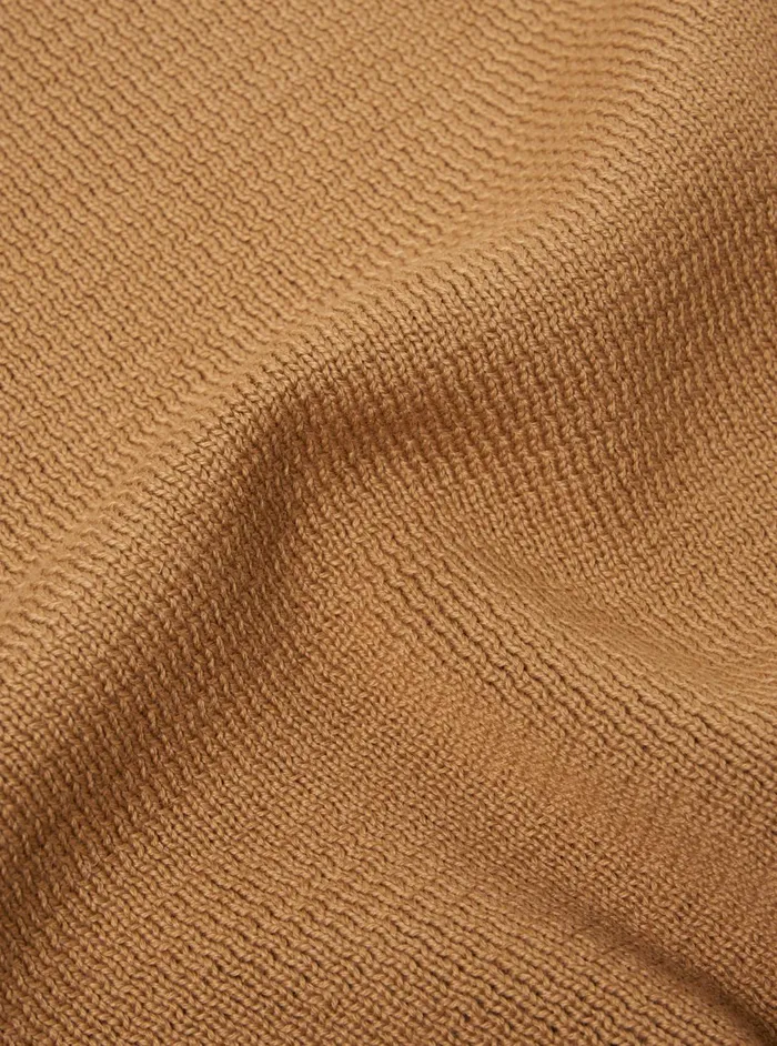 Zip Knitwork Jacket In Sand Merino Knit Men Universal Works Cardigans