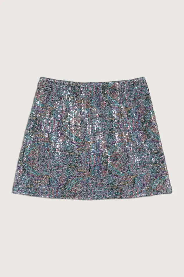 ZitaSequin Skirt Clothing Baandsh Skirts and Shorts