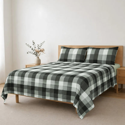 Printed Breathable Microfiber Sheet Set Adjustable Fitted Sheet 30 cm Pillowcases Set 3 4 Pieces Bed 90 105 135 150 180 Soft Washable Daily Use Various Designs