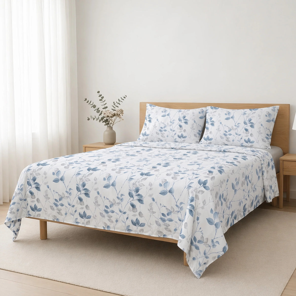 Printed Breathable Microfiber Sheet Set Adjustable Fitted Sheet 30 cm Pillowcases Set 3 4 Pieces Bed 90 105 135 150 180 Soft Washable Daily Use Various Designs