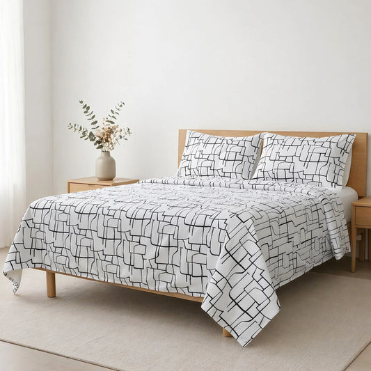 Printed Breathable Microfiber Sheet Set Adjustable Fitted Sheet 30 cm Pillowcases Set 3 4 Pieces Bed 90 105 135 150 180 Soft Washable Daily Use Various Designs