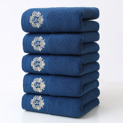 5Pcs Towels Gift Set - Thickened, Ultra Soft & Highly Absorbent, 35x75cm Towel, Men & Women Couples, Ideal for Daily Use