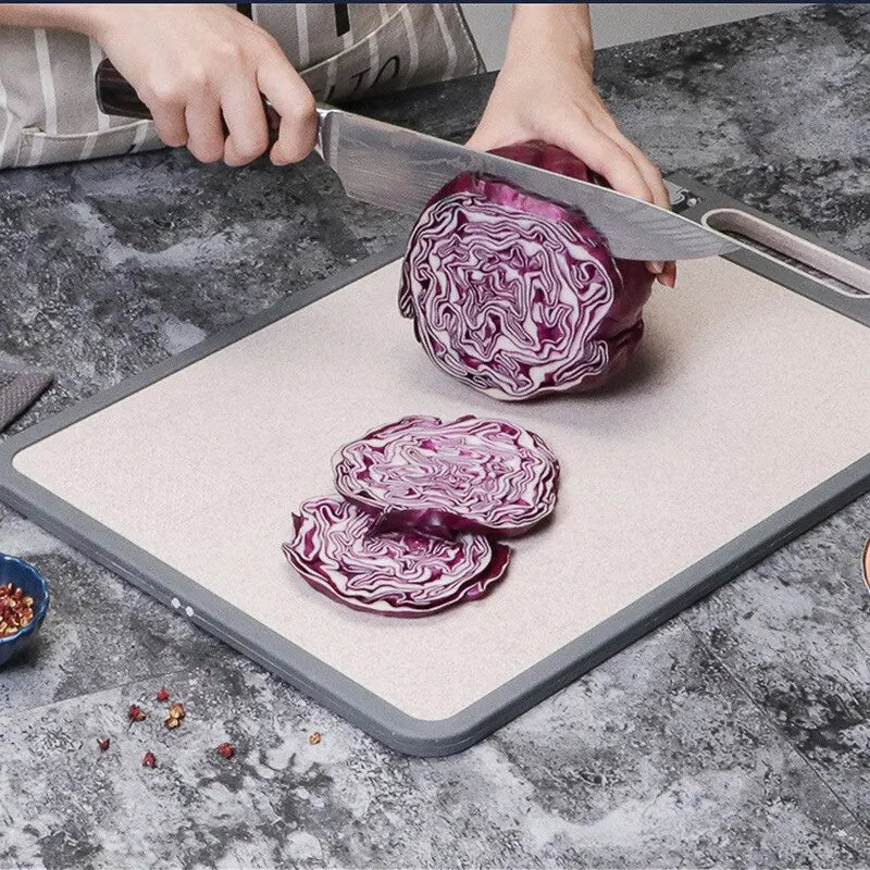Stainless Steel 2-in-1 Cutting Board Food Grade Material Kneading Non-Stick Both Sides Available Home Cooking Dessert Daily Use