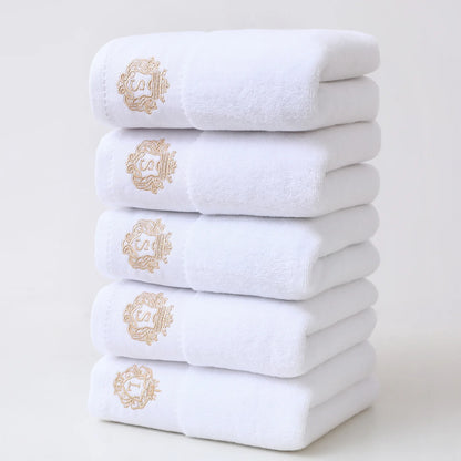 5Pcs Towels Gift Set - Thickened, Ultra Soft & Highly Absorbent, 35x75cm Towel, Men & Women Couples, Ideal for Daily Use